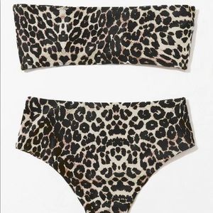 Cheetah Print Bikini Swimsuit